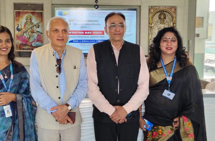 सीपीजे कॉलेज, नरेला ने प्रथम वर्ष के प्रबंधन, वाणिज्य और आईटी के विद्यार्थियो के स्वागत हेतु किया ओरिएंटेशन कार्यक्रम आयोजित