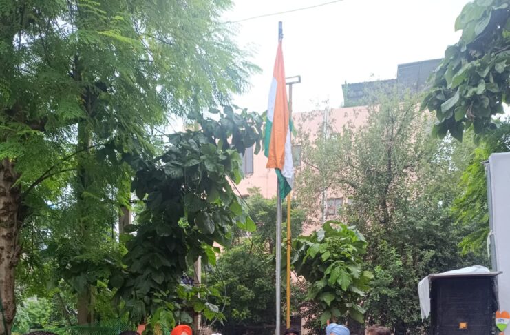 आरडब्ल्यूए सी ब्लॉक आईपी कॉलनी, फरीदाबाद में हर्षोल्लास से मनाया गया स्वतंत्रता दिवस