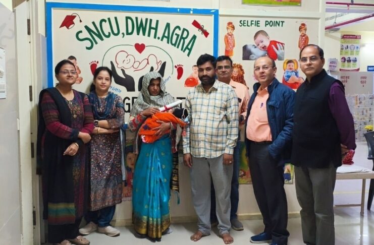 SNCU में उपचार के साथ परिवारों में भी बढ़ रहा भरोसा