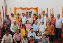 आगरा में शब्द साधना संस्था द्वारा साहित्यिक काव्य गोष्ठी का आयोजन