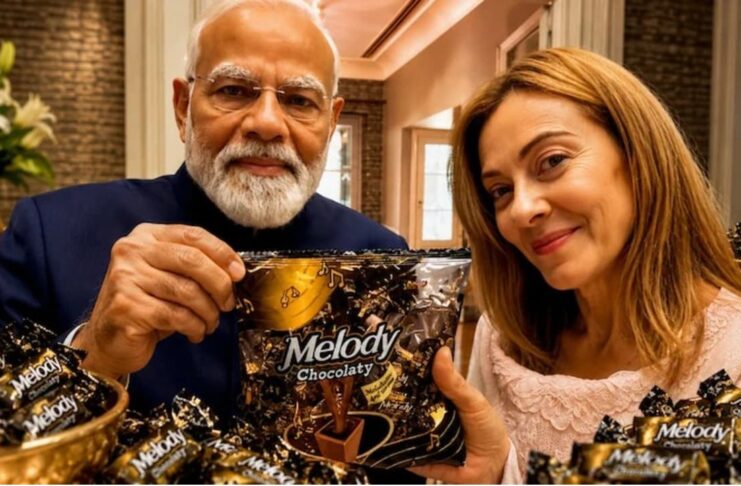 मोदी ने इटली में मेलोनी को चॉकलेट खिलाकर 20 अरब यूरो का बिजनेस सेट कर दिया, रक्षा, विज्ञान, चिकित्सा, पर्यटन क्षेत्र में होगा परस्पर सहयोग