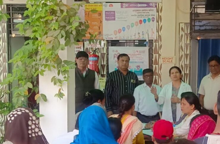 स्वास्थ्य केंद्रों पर मनाया गया एकीकृत निक्षय दिवस