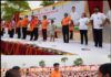 गंगागंज के मिनी स्टेडियम में अंतर्राष्ट्रीय योग दिवस पर किया गया विशाल योग शिविर का आयोजन