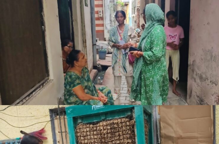 दस्तक अभियान में डेंगू, मलेरिया, चिकनगुनिया पर हो रहा वार