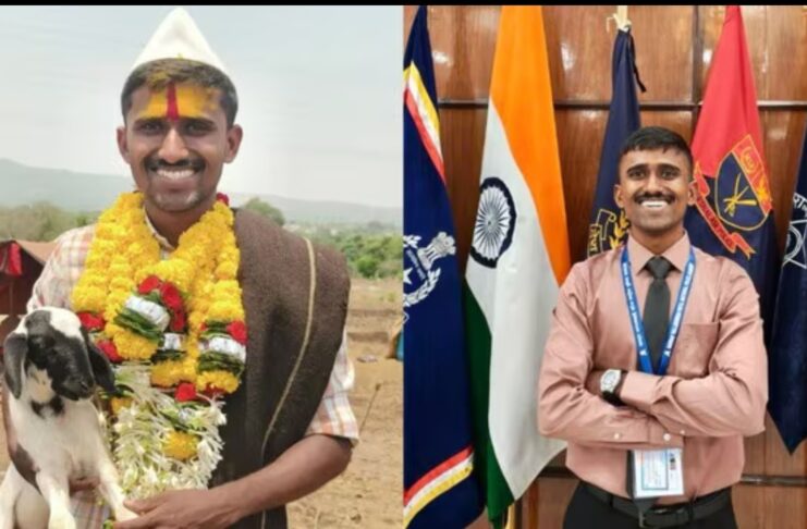 बीरदेव सिद्धाप्पा बकरी चरा रहे थे, दोस्तों ने खेत में आकर उनको पटका और माला पहनाई और कहा कि तुम IPS बन गए