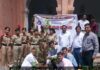 उत्तर प्रदेश के फिरोजाबाद में वृक्षारोपण महायज्ञ अभियान 2026 के अन्तर्गत एस.आर.के. (पी.जी.) कॉलेज में रविवार को प्राचार्य प्रोफे० रवि माहेश्वरी के निर्देशन में वृक्षारोपण महा अभियान चलाया गया