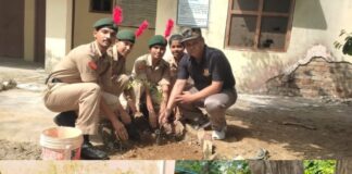 सी. एल. जैन महाविद्यालय, फिरोजाबाद में रविवार को पर्यावरण संरक्षण की दिशा में एक महत्वपूर्ण पहल करते हुए पौधारोपण कार्यक्रम किया गया