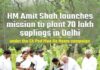 दिल्ली रिज क्षेत्र में पीपल, बरगद, नीम, गूलर, अर्जुन और जामुन जैसे ऐसे लम्बी आयु वाले पेड़ लगाए जाएंगे, कांटेदार बबूल पर्यावरण के लिए अच्छी नहीं – अमित शाह