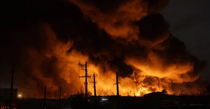 fire in iran