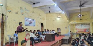 एसआरके पीजी कॉलेज में नव प्रवेशित छात्रों का हुआ ओरिएंटेशन कार्यक्रम