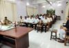 राष्ट्रीय लोक अदालत की सफलता एवं अधिकाधिक वादों के निस्तारण हेतु अधिकारियों एवं बैंक प्रतिनिधियों के साथ बैठक आयोजित