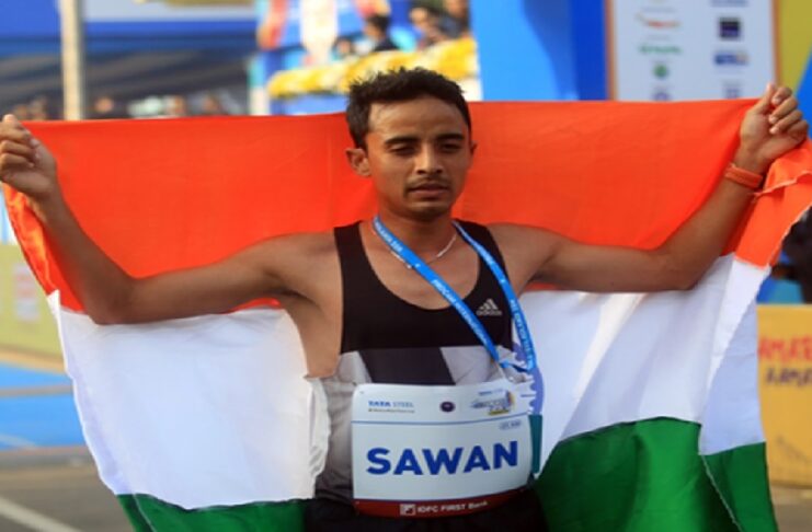 भारत के सावन बरवाल ने एशियन गेम्स 2026 में शानदार प्रदर्शन करते हुए पुरुष मैराथन में रजत पदक जीता