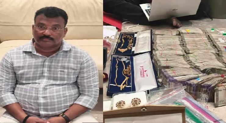एक गरीब ईमानदार सैलरी 85,000 रूपये, इनके पास मिला है केवल 100 करोड़ से ज्यादा का साम्राज्य, 20 एकड़ जमीन, 5 किलोग्राम सोने के बिस्कुट, गहने, 7 आलीशान फ्लैट्स, 1 ट्रिपलेक्स विला, लग्जरी गाड़ी