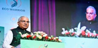 नई दिल्ली में चौथे ‘इको वॉरियर’ सम्मेलन में पर्यावरण मंत्री भूपेंद्र यादव ने दिए ‘इको वॉरियर’ पुरस्कार