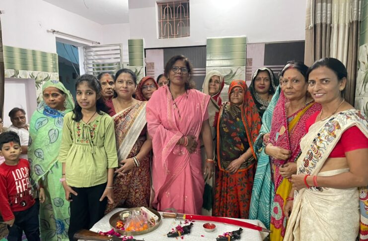 विश्व हिंदू परिषद मातृशक्ति ने शस्त्र पूजन करके आत्म गौरव, पराक्रम और नारी शक्ति के जागरण का दिया संदेश