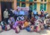 बेहतर पोषण के लिए टीबी मरीजों को वितरित की गई पोषण पोटली