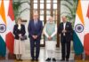 प्रधानमंत्री मोदी और स्विट्जरलैंड के राष्ट्रपति के साथ डीसीएफएलआई के चेयरमैन पूरन डावर की हुई भेंट
