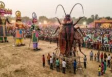 दिल्ली में रावण परिवार के साथ जलेगा कॉकरोच, बुराई पर अच्छाई की जीत के साथ गंदगी पर सफाई की जीत होगी
