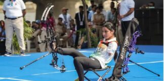 भारत की स्टार पैरा-तीरंदाज शीतल देवी ने 720 में से 704 प्वाइंट्स हासिल कर वर्ल्ड रिकॉर्ड की बराबरी की